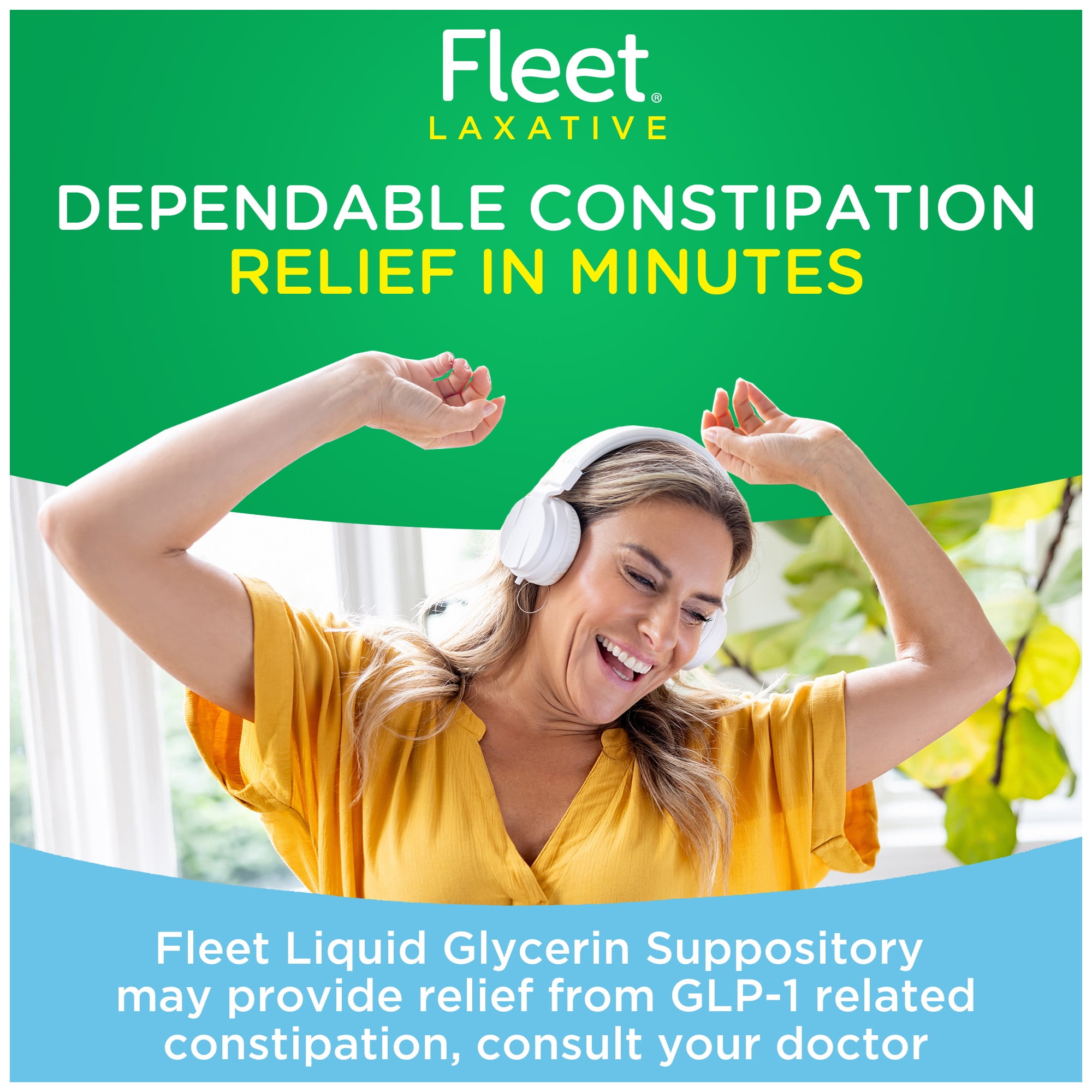 glp 1 and constipation relief Fleet Laxatives, Liquid Glycerin Suppositories for Adult Constipation Relief,  4x7.5 mL Bottles, 3 Pk HSA/FSA Eligible