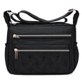 thumbnail image 1 of Bolso bandolera multifuncional, bolso de tela Oxford de nailon moderno e informal, 1 of 2