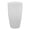 White, variant on 19.7" Wide Planter | Eco-Friendly Round Planter for Indoor or Outdoor Deck/Porch | Durable All-Weather Use Modern Pot for Trees, Flowers, Plants - Marbled Off-White