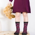 thumbnail image 5 of Fuzoiu pink ribbon bows Print Kids Socks For Boys Girls,Grip Crew Socks with Non Slip,Lightweight Stretch Crew Socks,Toddlers Crew Boot Socks, 5 of 5