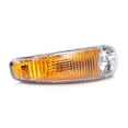 thumbnail image 3 of For GMC Sierra 1500 2002 03 04 05 06 2007 Parking Light Passenger Side | Clear and Amber Lens | Denali Model | Replacement For GM2521182 | 15199555, 3 of 8
