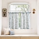 thumbnail image 2 of Cortinas de cocina Jinchan, mezcla de lino floral, 76 x 76 cm, 2 paneles, 2 of 9