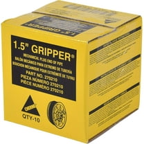 Cherne Pipe Plug,Wing Nut,1.75"H,1 1/2"Pipe 270210