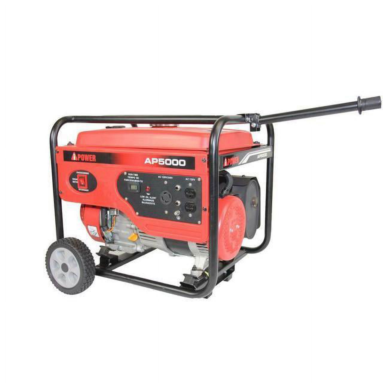 A-iPower AP5000 Gasoline Portable Generator W/ 5000W Starting Watts - image 2 of 5