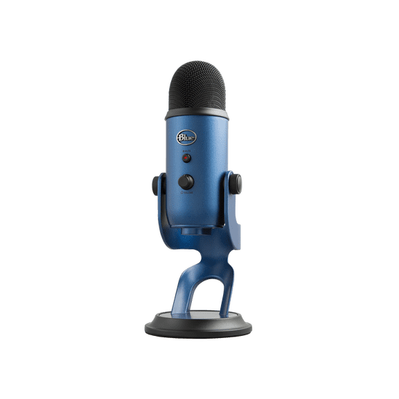 Restored Logitech Blue Yeti Microphone-Midnight Blue (Refurbished)