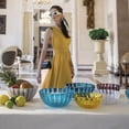 thumbnail image 5 of Guzzini Dolcevita Small Bowls Set-6 Turquoise  Bio-Based Plastic Outdoor Indoor Entertainment for Desserts and Snacks, 5 of 5
