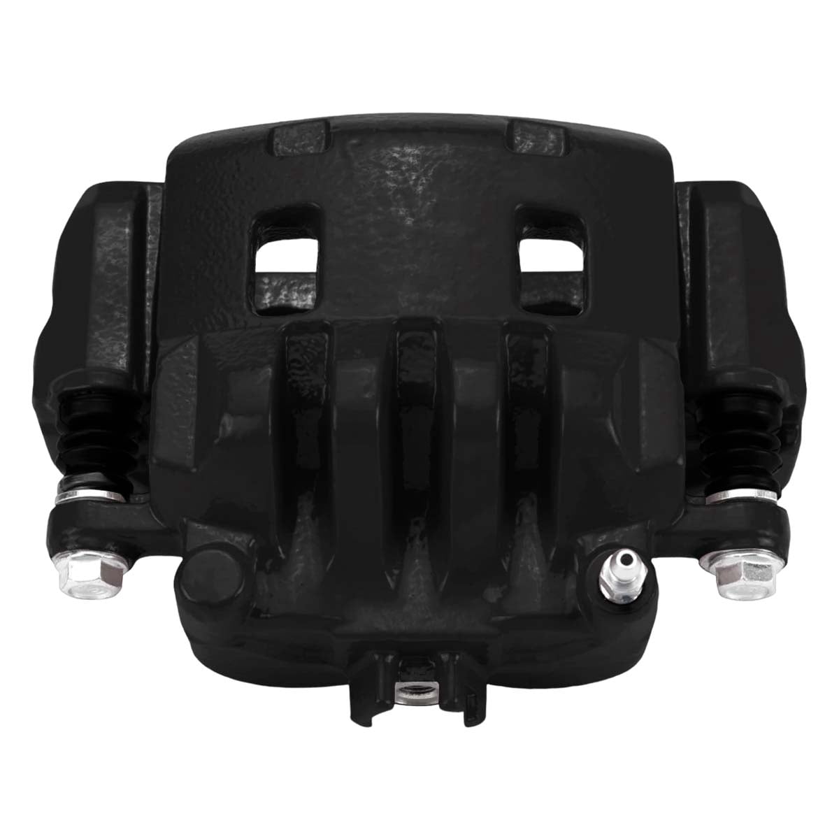 AutoShack Front Black Brake Calipers for Subaru, Forester 2003-2018 Outback 2002-2014 Impreza 2003-2005, 2008-2014 Legacy 2002-2014, AWD H4 2.0L 2.5L H6 3.0L, Left and Right, Pair