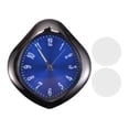 thumbnail image 1 of Reloj de Coche Único Bargains Placa Negra, Azul Reloj Digital para Coche Gota de Agua Metal, Vidrio 1.85"x1.69"x0.39" 1 Juego, 1 of 1