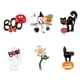 thumbnail image 5 of Qarigey Broche de cabeza de calabaza con forma de gota de aleación, ramillete, sombreros, bufanda, alfileres de solapa, broche de Halloween, Accesorios de disfraces veinte, 5 of 6