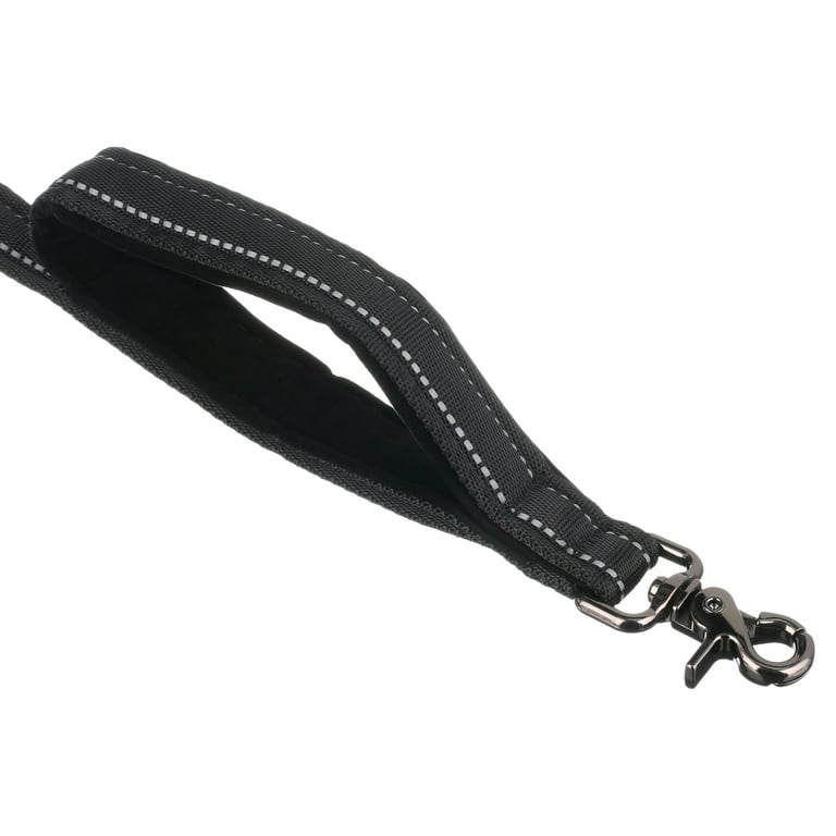  4 ft Puppy Leather Leash, Durable Leather Check