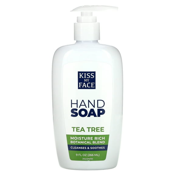 Kiss My Face Tea Tree Soap 9 oz Liquid