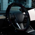 thumbnail image 6 of Virgo Constellation 14.5 Inch Printing PVC Leather Car Wheel Covers Steering Wheel Covers Auto Accessories, 6 of 6