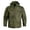 Army Green, variant on Men’s Military Outdoor Tactical Camouflage Soft Shell Jackets Hooded Waterproof Windbreaker Fleece Lined Coat For Fall Winter Black 4xL