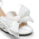 thumbnail image 2 of Sandalias de Satén con Lazo para Mujer DREAM PAIRS, Tacón de 7.5 cm, Blanco, 2 of 7