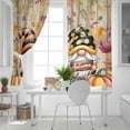 thumbnail image 5 of Fsddascl Yellow Orange Gnomes Fall Blackout Curtains for Bedroom/Living Room, Insulated Kitchen Curtains, Pumpkins Thanksgiving Leaves Floral Wooden Grommet Darkening Window Treatment 42"x84"x2, 5 of 6