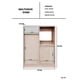 thumbnail image 5 of Gabinete Archivero Organizador de Oficina, Almacenamiento Multifuncional con Puertas, Diseño Moderno y Resistente para Hogar u Oficina., 5 of 5