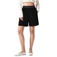 thumbnail image 2 of Dxzfnsa Womens Sweat Shorts Casual Summer Loose Athletic Short Lounge Running Elastic Waist Shorts with Pocket S-2XL, 2 of 8