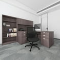 thumbnail image 4 of Boss Office Products Mesh Back Fabric Task Chair with Adjustable Arm in Black, 4 of 8