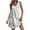 White, variant on Womens Summer Mini Dress Sleeveless Floral Boho Sundress Swimsuit Coverup Casual Loose Beach Vacation Tank Dresses with Pockets