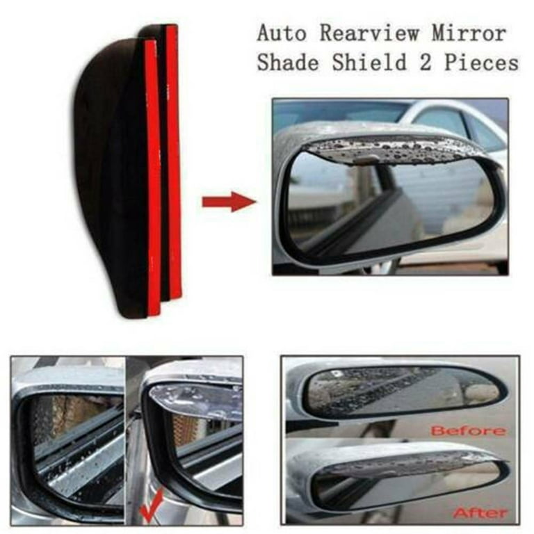 Car Rear View Side Mirror Rain Board Eyebrow Guard Sun Visor