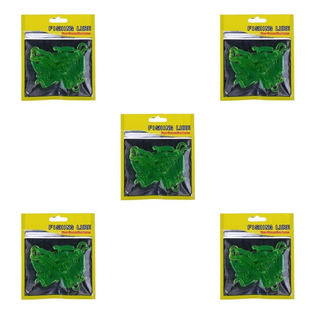 Yuarrent 20 unids/bolsa doble cola Larva pesca señuelo Arrificial Grub plástico pez cebo gusano falso accesorios de pesca al aire libre Type7 NO7 Yuarrent CBP087128