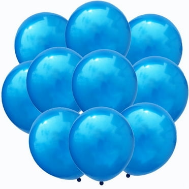 Namzi-b 50PCS Blue Balloons, Premium 12inch Birthday Party Balloons, Balloons Bulk for Bridal Shower, Graduation Party Decoration