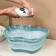 thumbnail image 1 of Lavabo plegable | Fregadero de cocina plegable y palangana para acampar | Lavandería portátil y bañera para pies | Fondo antideslizante | Azul, rosa, gris, 1 of 6