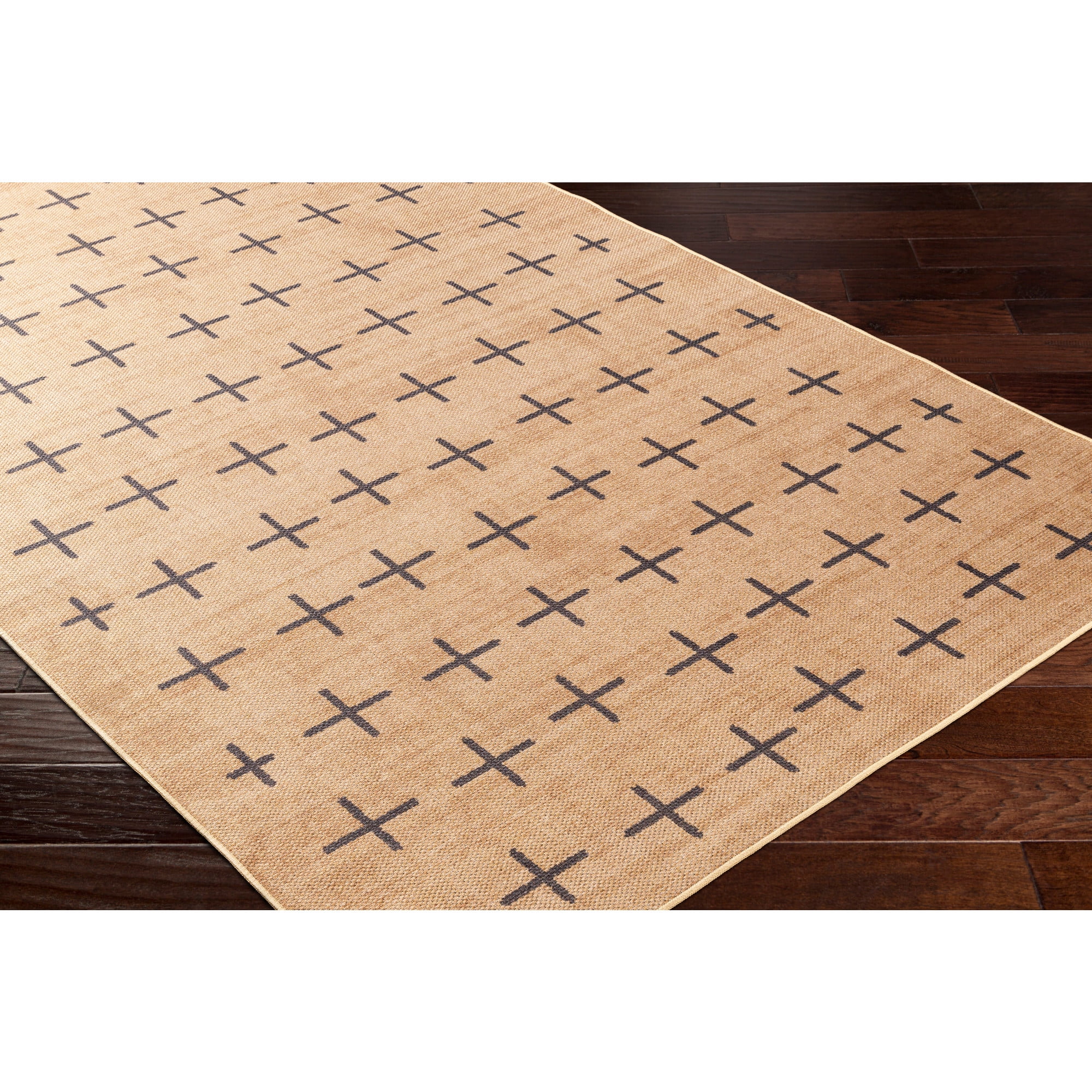 Artistic Weavers Ez Jute Machine Washable Area Rug, 9' x 12', Natural/Grey