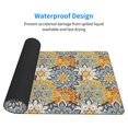 thumbnail image 4 of ZICANCN Gaming Mouse Pad, Boho Indian Floral Mandala Lace Large Mouse Mat Desk Pad, Keyboard Mouse Mat, 15.8x29.5 inch, 4 of 9