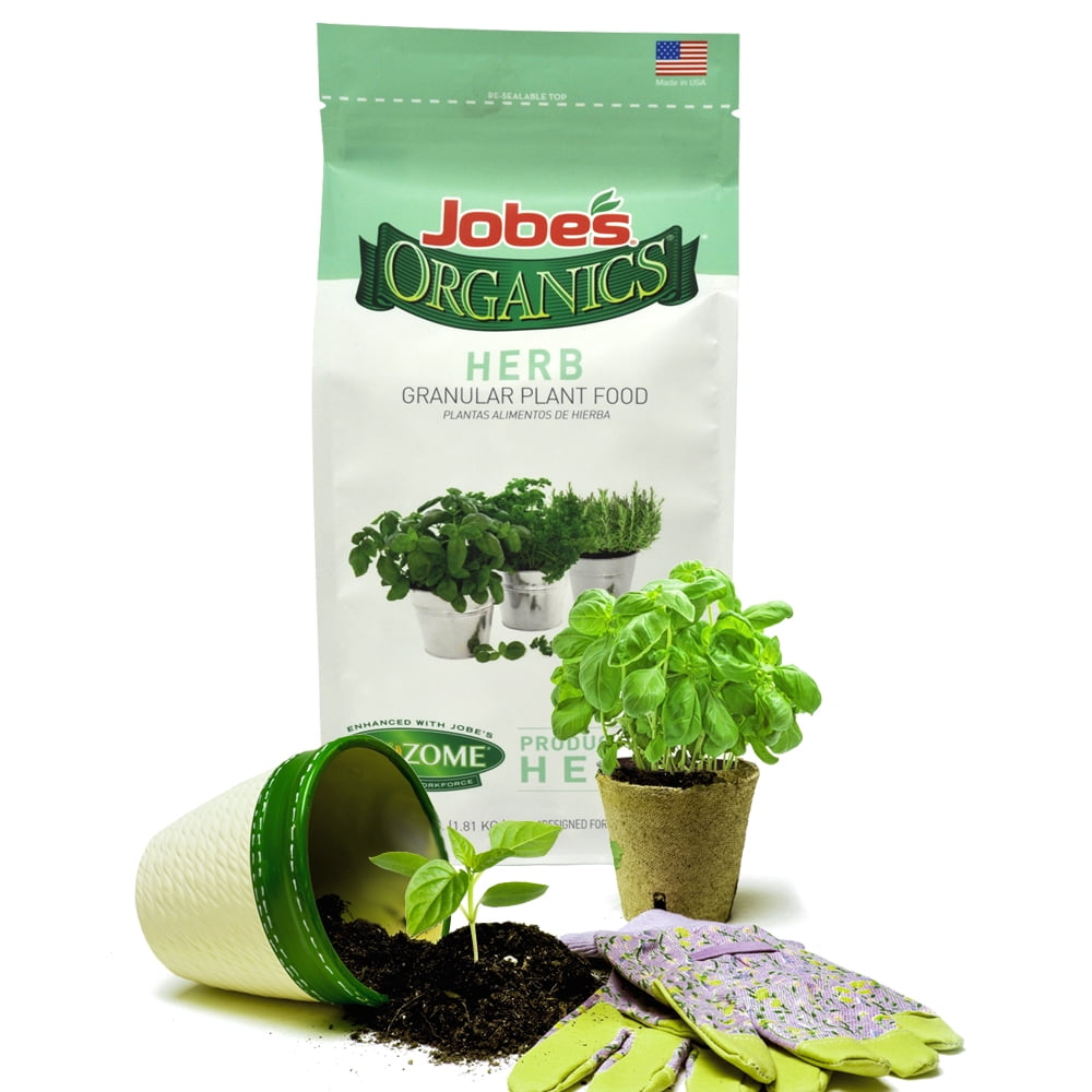 Jobe's Organics 4lbs. Granular Herb Plant Food