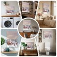 thumbnail image 6 of Ships Next Day Canvas Wall Art 8"x8", Christmas Wood Framed Canvas Print Painting, Snowflake Snowman Xmas Tree Farmhouse Ready to Hang Small Picture Wall Decor for Home Bathroom Nursery Kitchen, 6 of 9