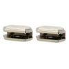 Alno A7750 Nicole 2-1/4" Wide Glass Shelf Mounting Brackets - Nickel