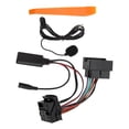thumbnail image 4 of Car Handsfree Microphone,  Sound Effect Nondestructive Installation 12-Pin Wearproof Auto Bluetooth5.0  IN Adapter ABS  For Upgrade, 4 of 8
