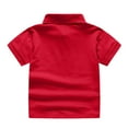 thumbnail image 5 of Grblisyd Polo Shirts for Boys the Children's Place Boys Uniform Pique Polo Shirt Red 1-2 Years, 5 of 5