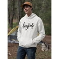 thumbnail image 2 of Bonjour ! Hoodie Men -Image by Shutterstock, Male Medium, 2 of 4