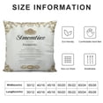 thumbnail image 5 of SHANXI Throw Pillow Covers Stock Black Border Business Calligraphy 12x12in, 5 of 5