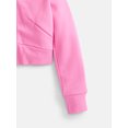 thumbnail image 2 of Athletic Works Girls Active Fleece Hoodie and Cargo Pants Set, 2 Piece, Sizes 4-18 & Plus, 2 of 3