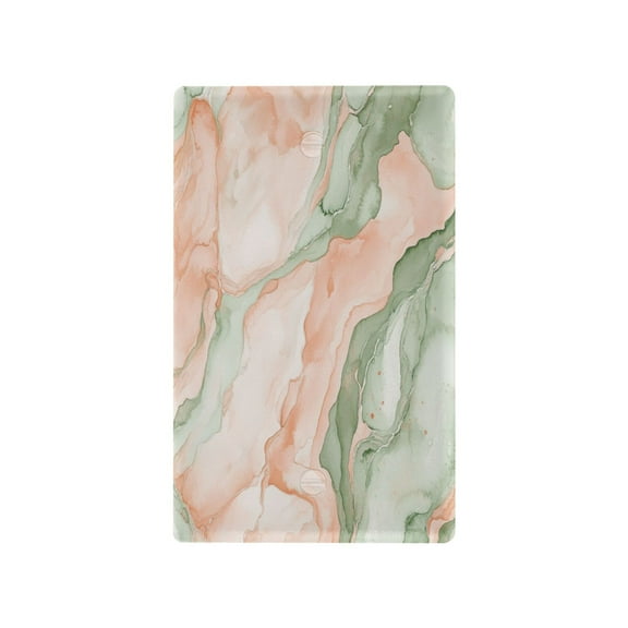 Watercolor Marble Pattern Light Switch Cover Switch Plate Outlet Cover Plug Cover for Electrical Outlet
