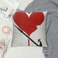 thumbnail image 2 of Valentines Day Pillow Covers Inch Red Throw Pillow Covers for Holiday Love Heart Wedding Cushion Covers Decoration for Sofa Decor, 2 of 5