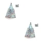thumbnail image 2 of Jumpingount Bolso de compras para hombres y mujeres, bolsa de comestibles portátil plegable, para acampar, viajar, verduras, monedero, llaves, Type1 NO1, 2 of 6