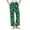 Green, variant on SwiftWear Cute Christmas Tree Print Pajama Pants - Women's Cozy Plus Size Sleepwear Soft Brushed Flannel Lounge Pants with Pockets, Elastic Waist Holiday Comfort Pj Bottom Black