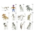thumbnail image 6 of Dserhfy Halloween Skeleton Animal Decoration Creepy Cat/Dog/Bird/Rat/Goat Head Plastic Bones for Courtyard Graveyard Halloween Decor, 6 of 8