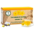 thumbnail image 2 of Damiana Herbal Tea – 100% Turnera diffusa – 25 Tea Bags (3-Pack) – Natural Caffeine-Free Infusion – Traditional Mexican Herbal Beverage – Té de Damiana de California – Hecho en México, 2 of 9