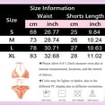 thumbnail image 2 of BOBOGOJP Women's Sexy Halter Bikini Set Triangle Top String Swimwear Two Piece Swimsuits Cheeky Bathing Suit Orange for Size XL, 2 of 8