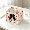 thumbnail image 5 of Tepsmf Cosmetic Storage Basket Desktop Item Organizer Small Storage Bag Box Square 6 IN 1 PC, 5 of 6
