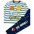 thumbnail image 2 of Pokemon Unisex Kids White Long Sleeve Long Leg Pyjama Set, 2 of 7