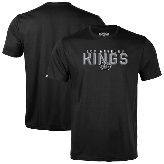 Men's Levelwear Black Los Angeles Kings Richmond Carve T-Shirt