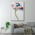 thumbnail image 2 of Paris Poppy II Framed Premium Gallery Wrapped Canvas - Ready to Hang - 27 x 41 - White Floating Frame, 2 of 9