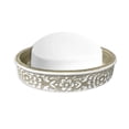thumbnail image 2 of Regal Resin Soap Dish - Bathroom Shower Bar Holder Tray Saver for Sink, Wall, or Counter - Bath Decor and Sponge Container, 2 of 5