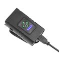 thumbnail image 3 of Luz LED delantera mejorada para bicicleta con control para conducción nocturna, luces delanteras y traseras para bicicleta, luces recargables USB para bicicleta delanteras y traseras, 85 Wide Bea, 3 of 5